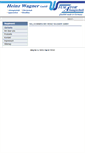 Mobile Screenshot of heinzwagnergmbh.de